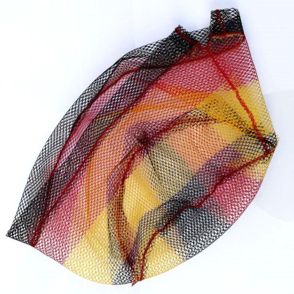 Collapsible Fishing Hand Net Rhombus Mesh Fish Nets of Different Densities Fly Fishing