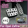 Pedaliere per Auto per Opel Zafira C Tourer Accessori Vauxhall A11 2011-2019 Acciaio Inossidabile Antiscivolo Pedali Acceleratore Freno Frizione