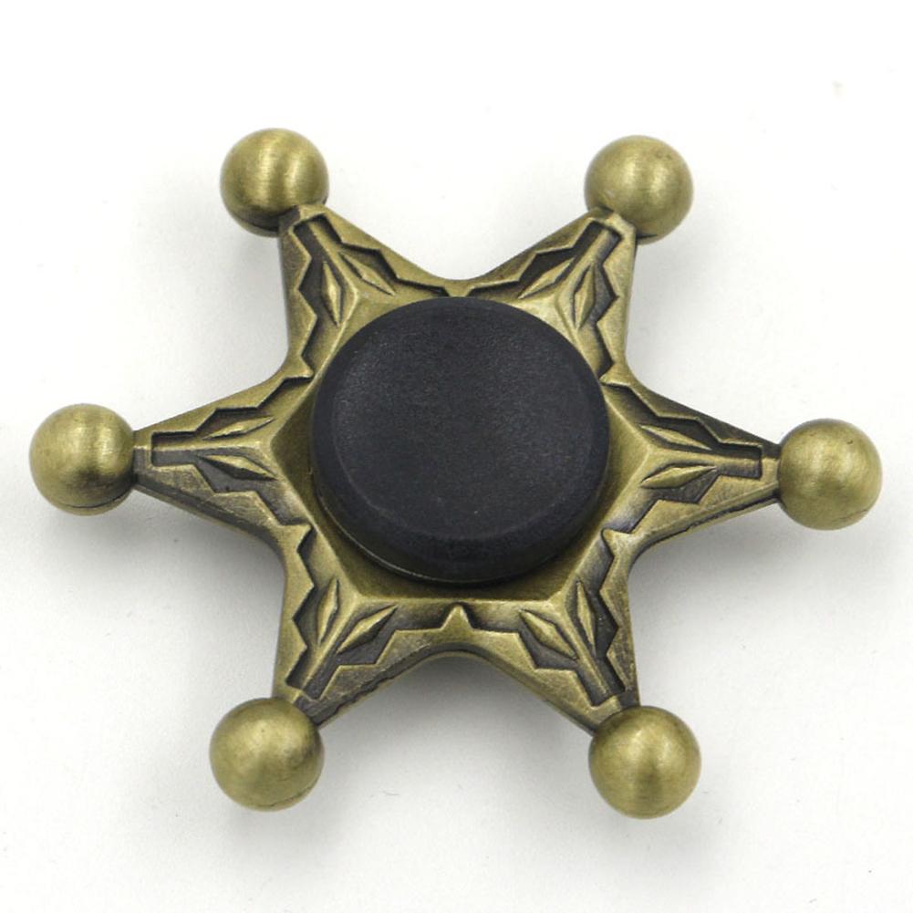 Alloy Fingertip Spinner Toy Creative Anti Anxiety Gift Fingertip Rotating Decompression Toy