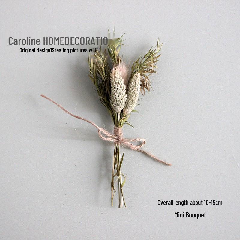 Mini Dried Flower Bouquet: Natural Air-Preserved Flowers Gift Box for DIY Decor and Handmade Ornaments.