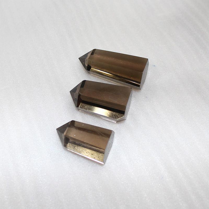 Natürlicher Rauchiger Citrin Quarz Obelisk Kristallstab Spitze Einzigartig Heilung Heimdeko Geschenk Mit Elegantem Design