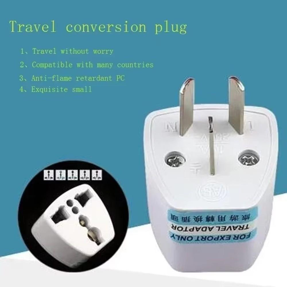 220V AU Plug Converter Adapter 3 Pin Travel Conversion Plug  for Phones Household Appliances