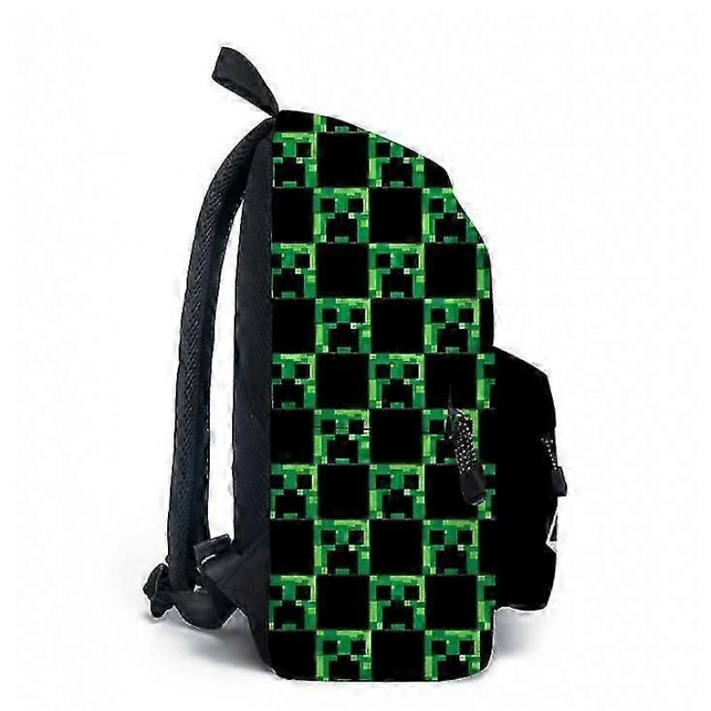 16 Inch Minecraft Game 3D Print Children Backpacks Girl Boys Backpack Children's School Bags Cartoon Kindergarten Rucksack