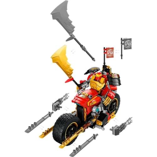 LEGO Ninjago Kai's Mecha Rider EVO Lekegave Bursdagskloss Jul Gutter Jenter Barn 7 år 8 år 9 år barneskolestud