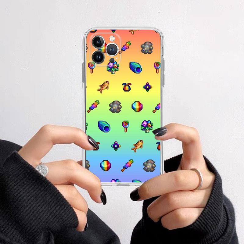 Stardew valley Phone Case For iPhone 14 13 12 11 Pro Max XS X XR SE 2020 6 7 8 Plus Mini Transparent Shell