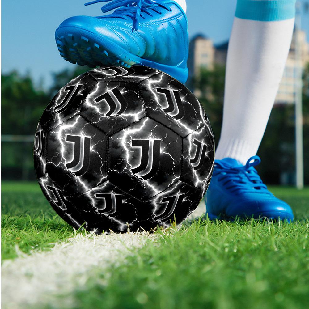 Juventus FC Theme Size 5 Match Soccer Ball Professional Outdoor Football Soft Touch Training Ball