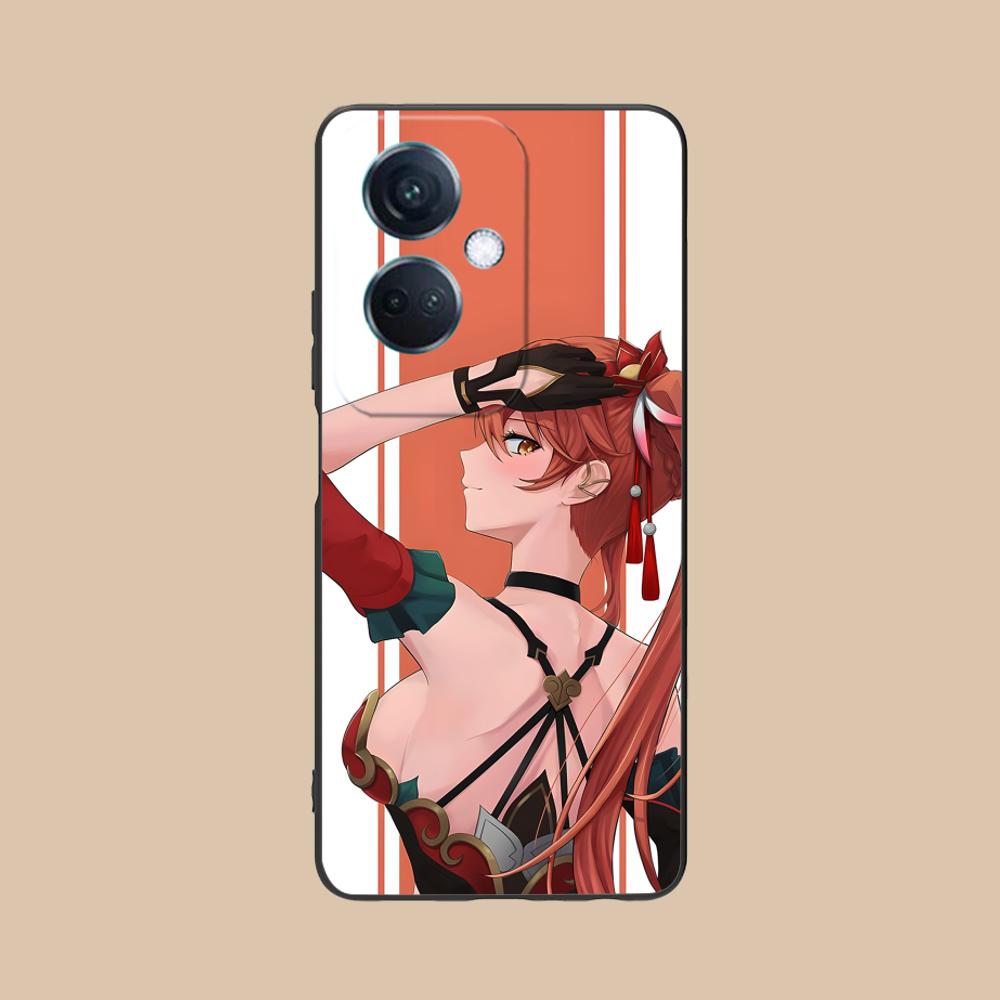

HSR Guinaifen Matte TPU Mobile Phone Case for OPPO Reno 14 13 12 11 10 9 8 7 6 5 F T Pro 5G Colorful Printing Cover OPPO Reno5 5G