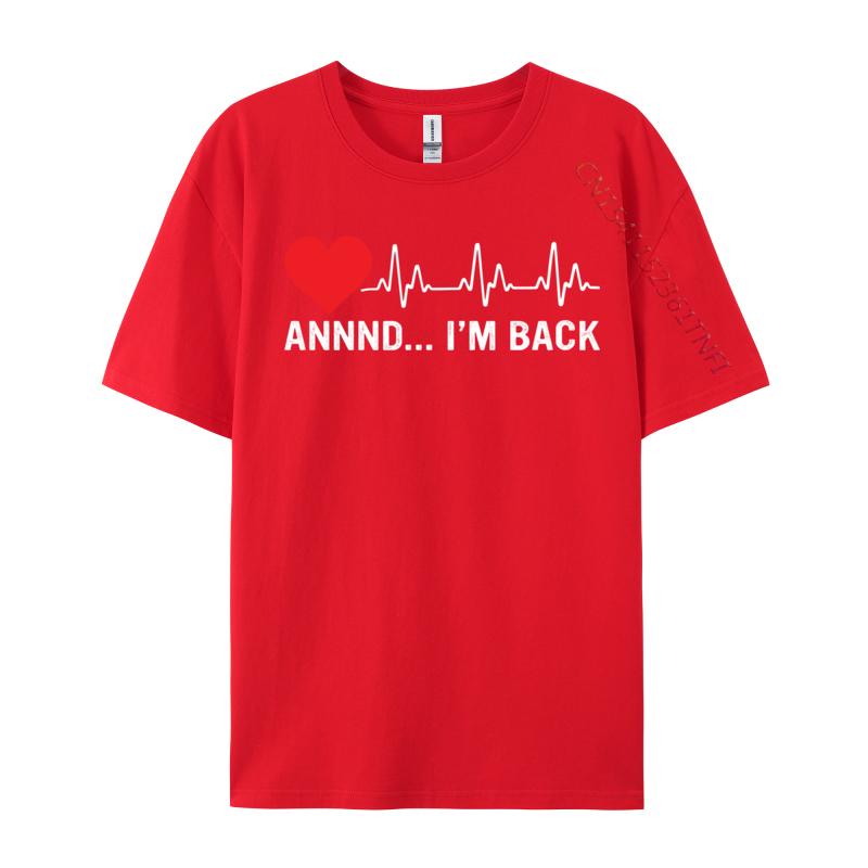 Coronary Bypass Artery Open Heart Diseases Surgery Heartbeat Youth Company Geek Tops Shirt Autumn T Shirt Normal Tops & Tees