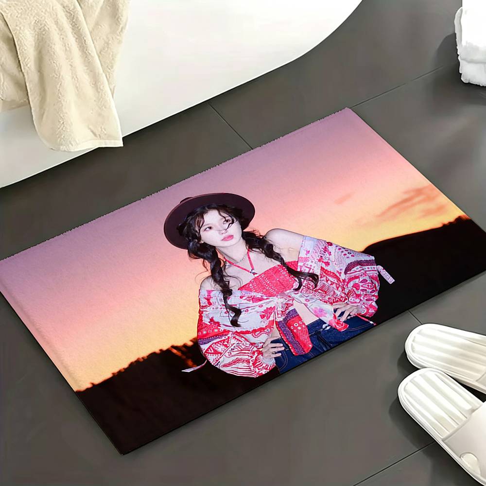Esther Yu Shuxin Floor Mat Soft Non Slip for Entry Door Bathroom Indoor Home Decorative Carpet