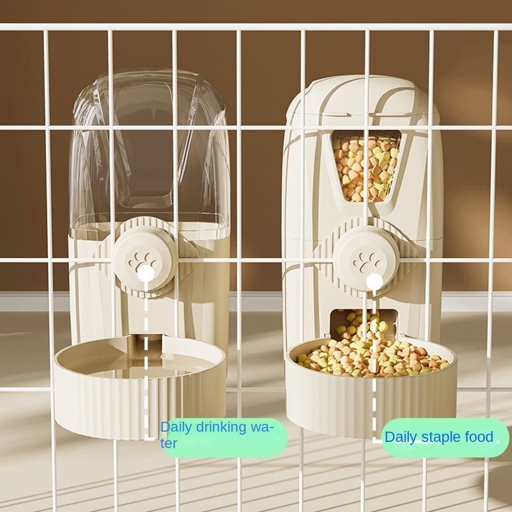 Plastic Dog Water Feeder Hanging Pet Water Dispenser Pet Supplies Pet Feeder Cats