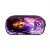 Michael Jackson Zippered Pencil Case: Student Stationery Bag