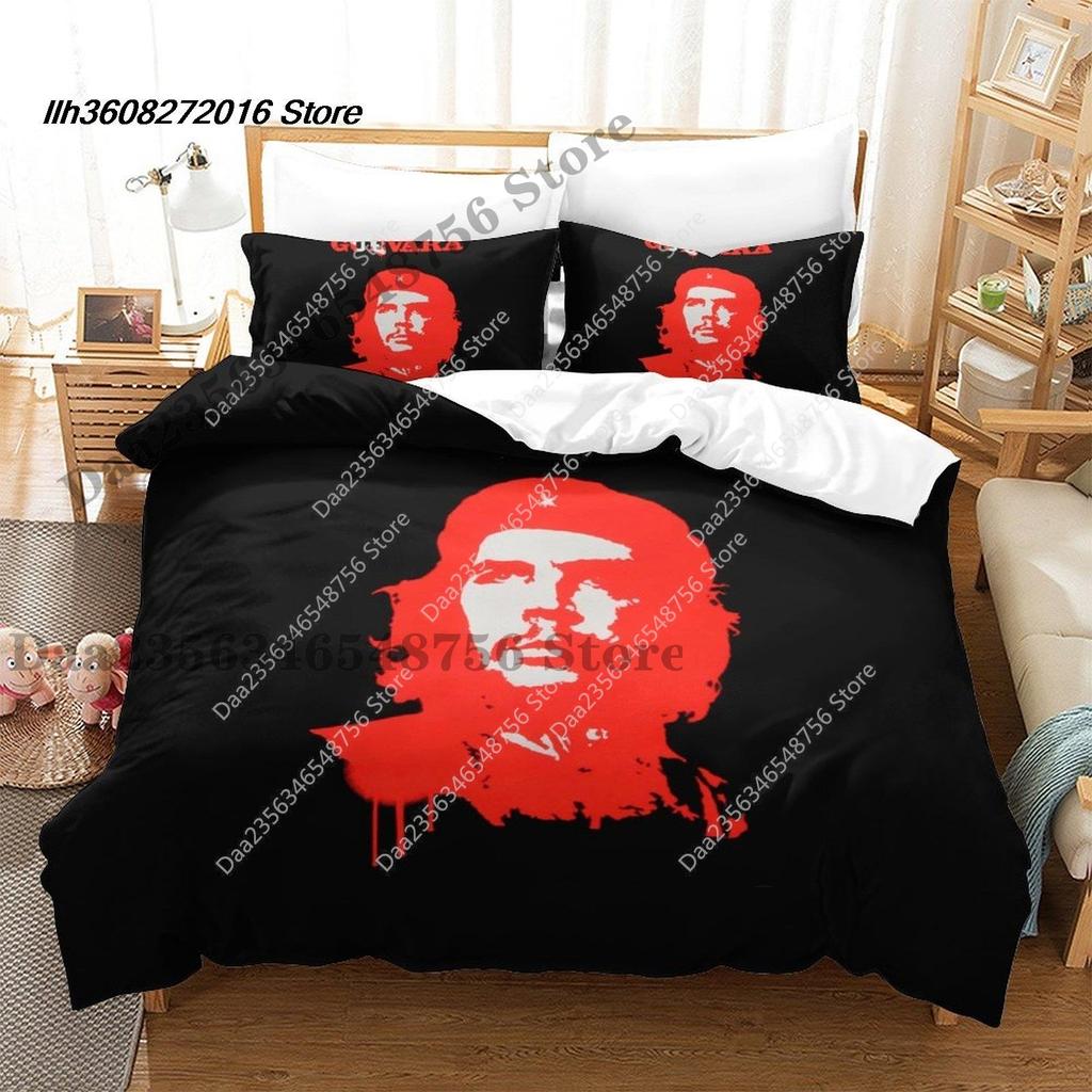 Přikrývka Nová sada povlečení Che Guevara Jednolůžko Twin Plné Královna Král Velikost Postele Aldult Dětský Pokoj s 3D potiskem Anime Postel
