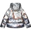FILA Heritage Down Jacket Women's All Over Print F11W348904F-ZA