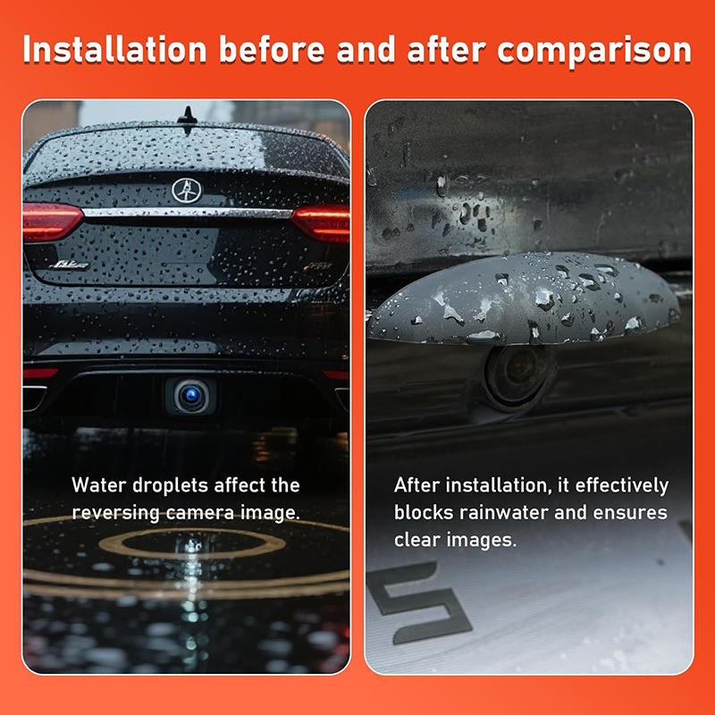 Kryt proti dešti pro zadní kameru auta Vodotěsný ochranný kryt pro automobilovou zadní kameru Příslušenství pro auto Kryt proti dešti pro kameru
