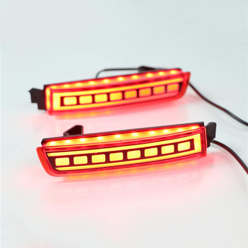 Set of 2 Led Rear Fog Lights for Infiniti Fx37 Fx35 Fx50 Esq Qx70 Bumper
