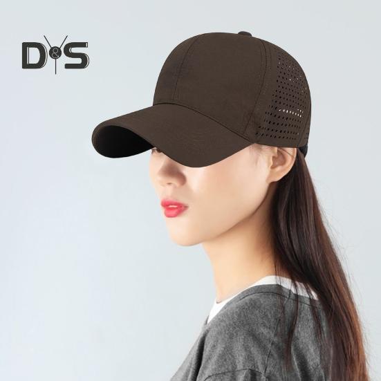 Baseball Hat Extended Brim Sunshade Effect Adjustable Sun Hat Quick-Drying Cap with Breathable Holes
