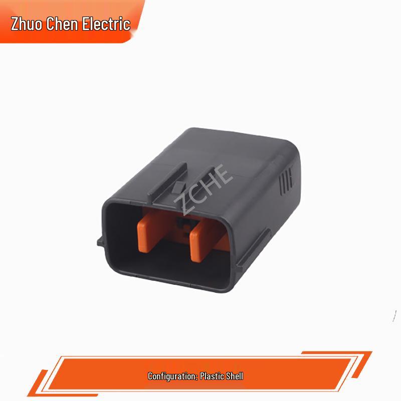 Automotive 8-Pin Connector Set: Male Plug 6195-0051 & Female Plug 6195-0054.