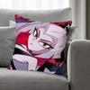 Federa Hazbin Hotel Lute Double Face Stampa 2D Morbido Peluche Copricuscino Con Zip Nascosta Decorazione Divano Camera da Letto Soggiorno Regalo