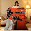 Music G-Gims Throw  High-Density Short Plush Blanket Soft Skin-Friendly For Sofa Nap Air-Conditioned Room