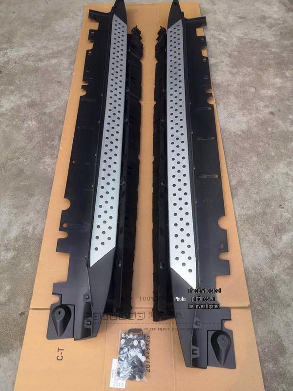 BMW X5 E70 & Old X6 Running Boards, New X5L Foot Pedals