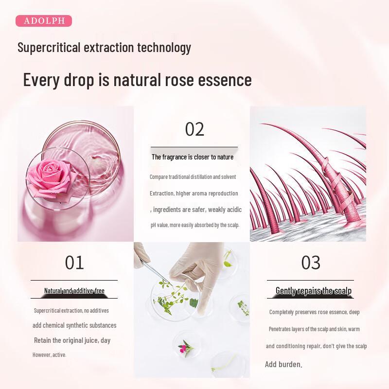 Adolph Professional Essential Oil Scented Hair Care Set