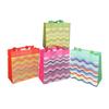 StoBag wave pattern gift wrapping bags for sweets reusable candy treat bags colorful party favors kids birthday packaging
