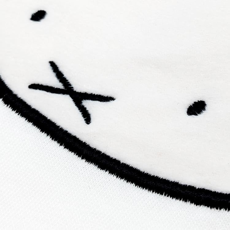 miffy 70th Anniversary Nine Che Appliqué T-Shirt White L Size