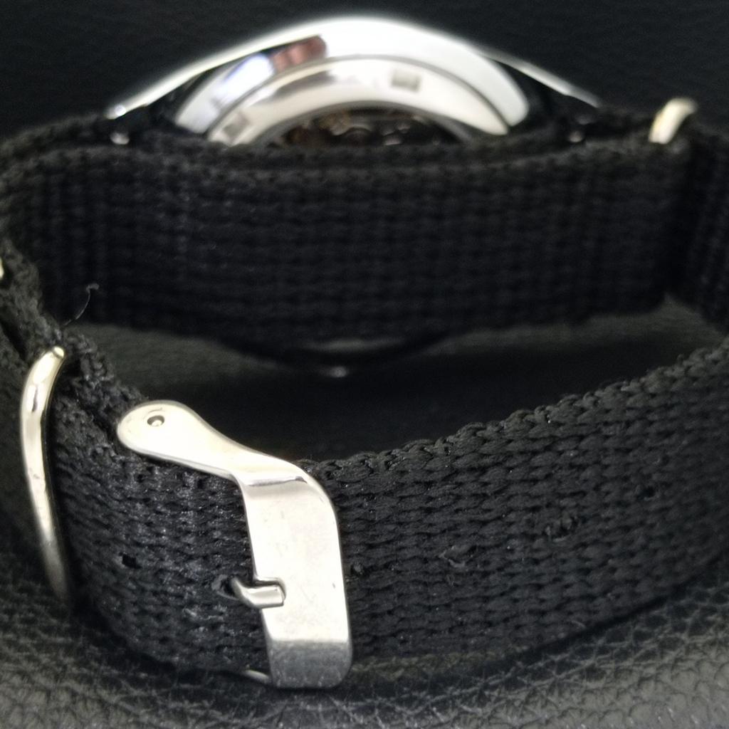 AUTOMATIC VINTAGE REFURBISHED SEIKO 5 JAPAN 6309A MENS BLACK WATCH a441338-5 Sk-a441338