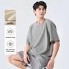 Baleno S&K Men's Waffle Knit Short-Sleeve T-Shirt
