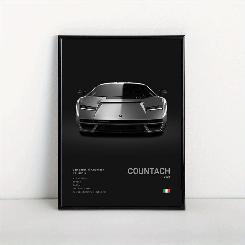 Famous Cars LP 640 Canvas Wall Art Print Poster Aventador URUS VENENO Decoration Mural Modern Home Decor Birthday Gift Unframed