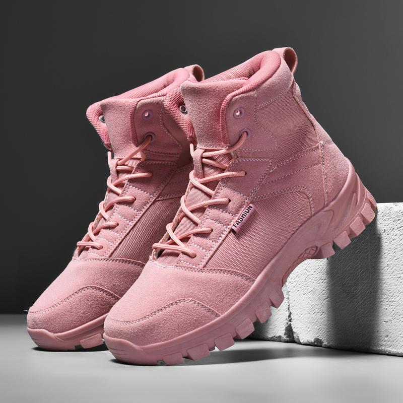 Modische Vielseitige Rutschfeste und Verschleißfeste Hohe Wanderschuhe für Damen und Herren