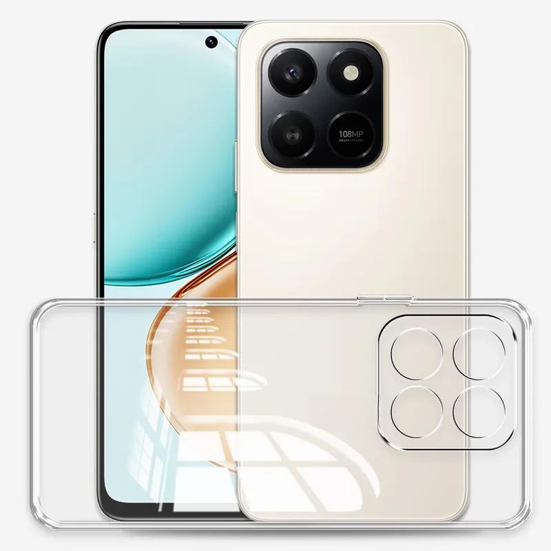 Für Huawei Honor X7D 4G 5G Hülle Für Honor400Smart 400Smart 400 Smart Transparenter Stoßfänger Weiche Silikon Handyhüllen Schutzhülle