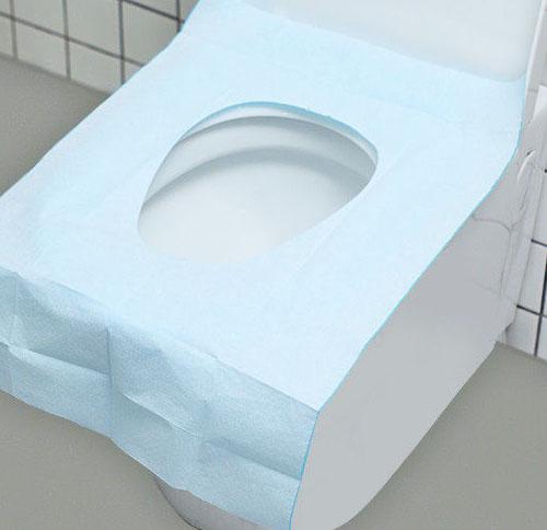 

10 шт. одноразовых чехлов для унитаза, портативные водонепроницаемые безопасные аксессуары для ванной комнаты, коврики для унитаза для кемпинга, чехлы для туалетов