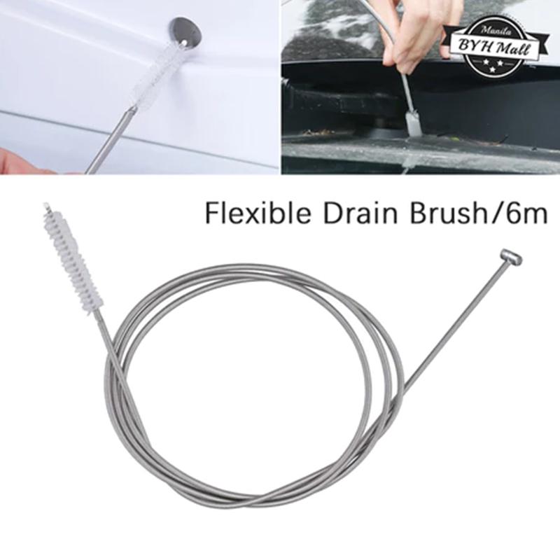 6M Air Conditioner Drain Pipe Dredging Brush Extra Long Pipe Tube Cleaner