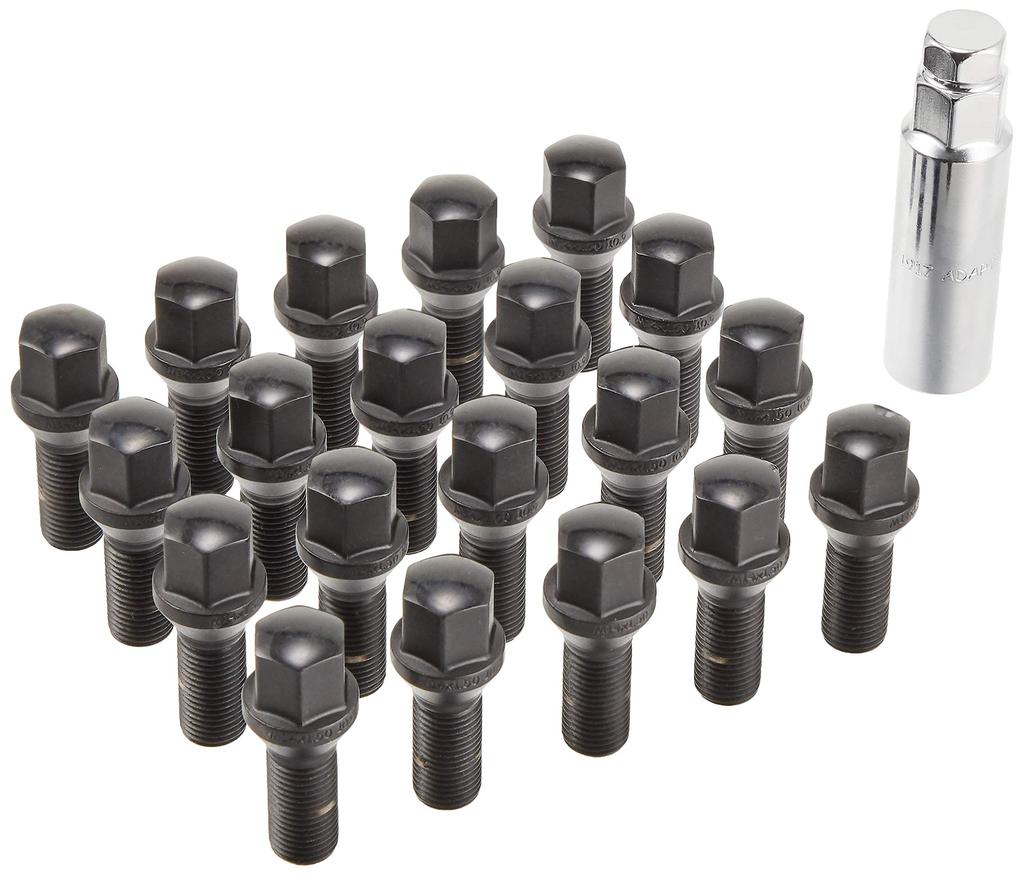 ERST Black Bolts 30mm Set with Adapter M14x1.5 - Neck, 20-Piece