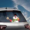 Car Stickers Car Rear Windshield Decals Christmas Decoration Waving Wiper Stickers Rear Window Wiper Decor