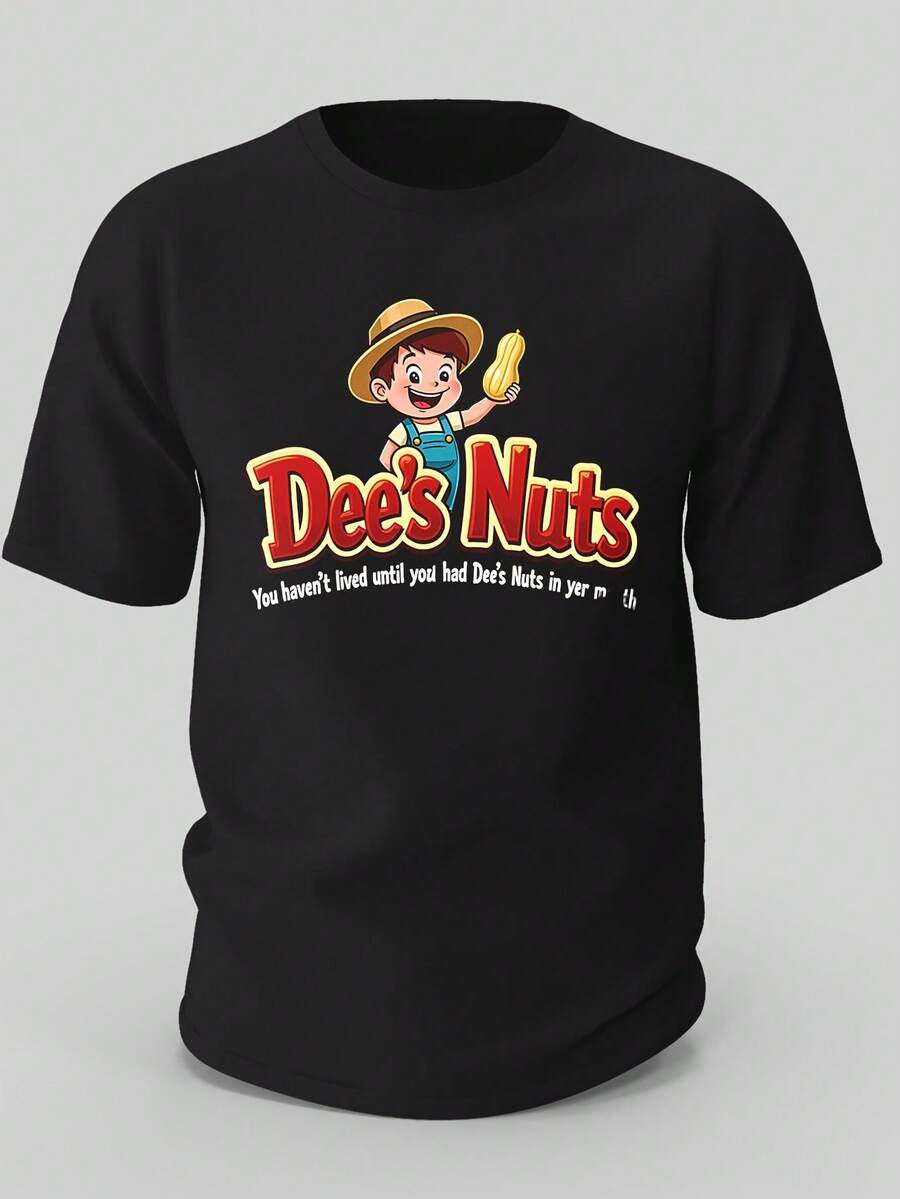 

Dees Nuts Unisex s Crew Neck T-Shirt S