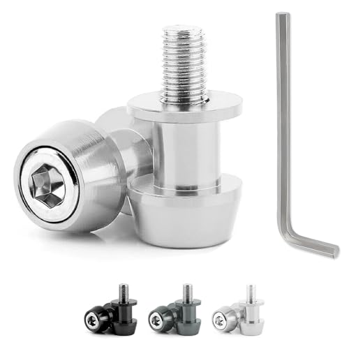 

JnTech Stand Hook Motorcycle Stand Hook M8 8mm Bolt Motorcycle Rear Stand Hook Aluminum Machined Yamaha Universal Honda Suzuki Mounting Bolt with