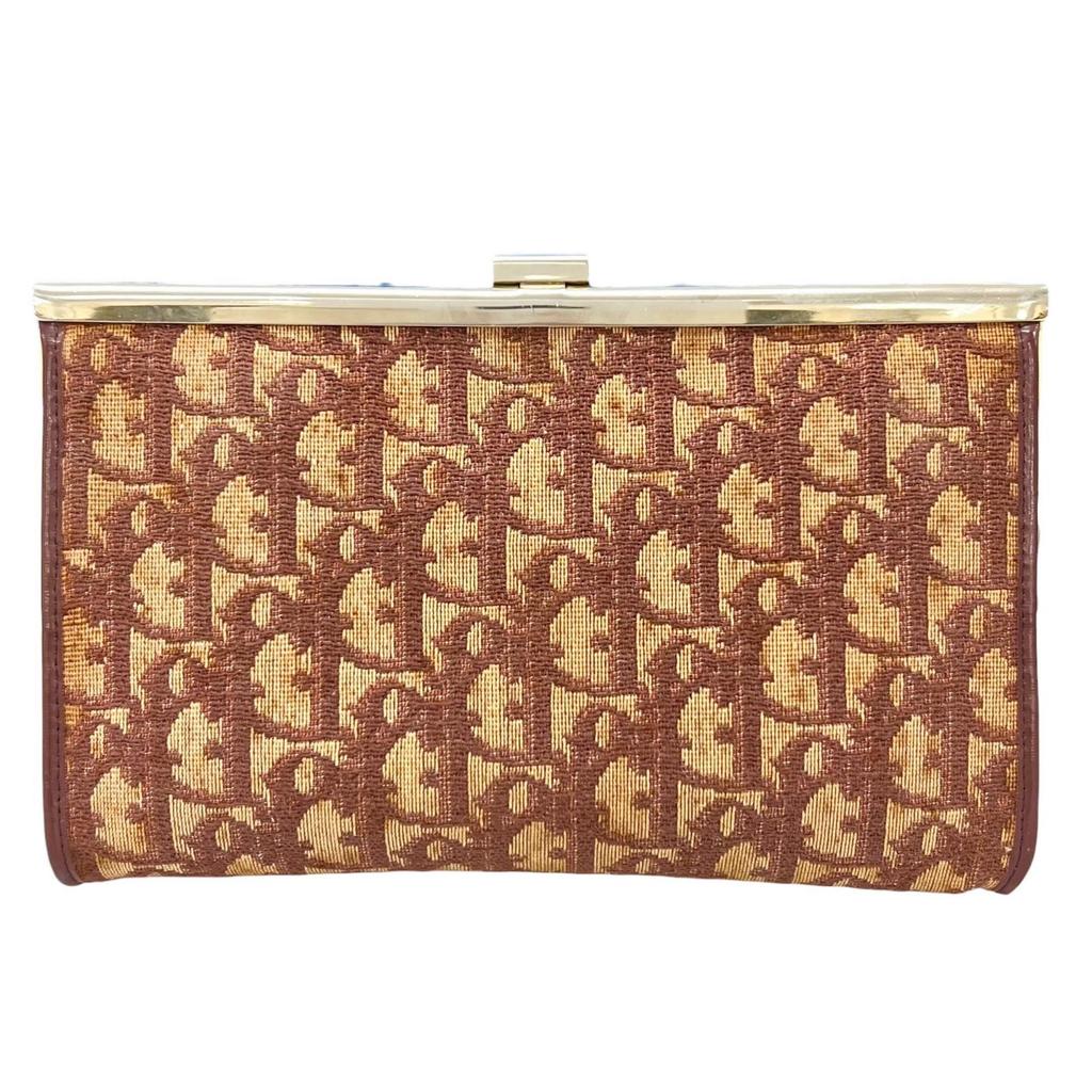 Dior Old dior Clutch bag Brown Women Trotter Pattern used
