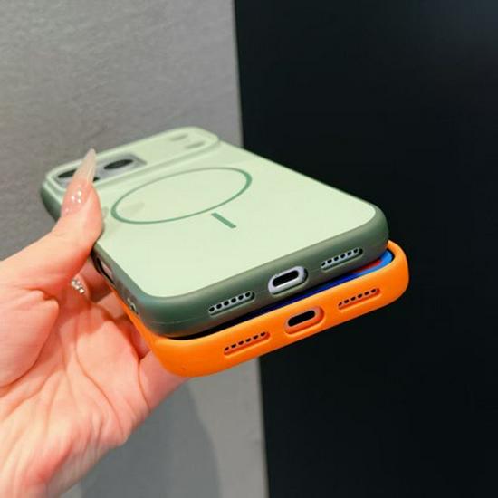 Premium Magnetic iPhone Compatible Drop-Proof Full-Coverage Phone Case