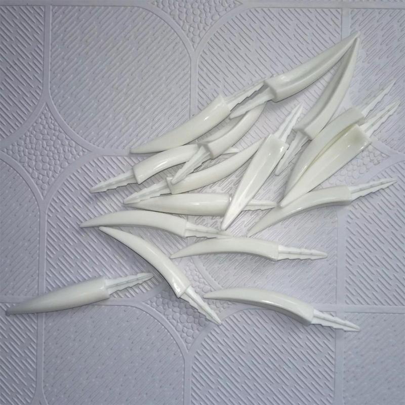 10 Pieces Realistic Pumpkin Teeth for Costume Parties and Jokes Halloween Themed Accessories Creative Party Accessory