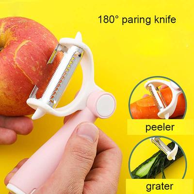 Multifunctional Double Blade Can Be Rotated 180 ° Peeler Kitchen Potato Peeling Knife Melon Grater Kitchen Gadgets