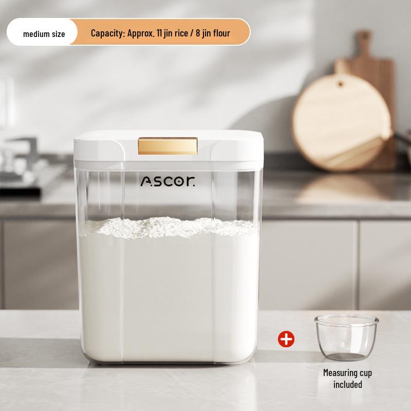 Food-Grade Insect-Proof Moisture-Proof Sealed Rice and Flour Storage Container