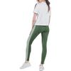 Adidas T Shirts Women's White Crew Neck Moderate Straight Fit GL0778