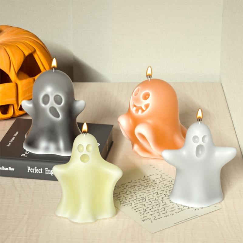 Halloween Spirits Candle Silicone Mold DIY Epoxy Resin Mold Table Ornament Mould