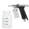 20ml Transparent Clear Empty Airbrush Sprayer Bottle Jar with Standard Suction Lid Pump Top Air Brush Accessory