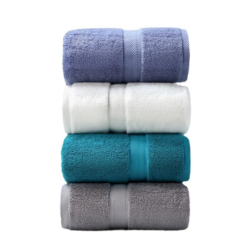 Asciugamano da bagno cotone ispessito 450g per uomo e donna uso domestico puro cotone 70 * 140 asciugamano da bagno assorbente ad asciugatura rapida