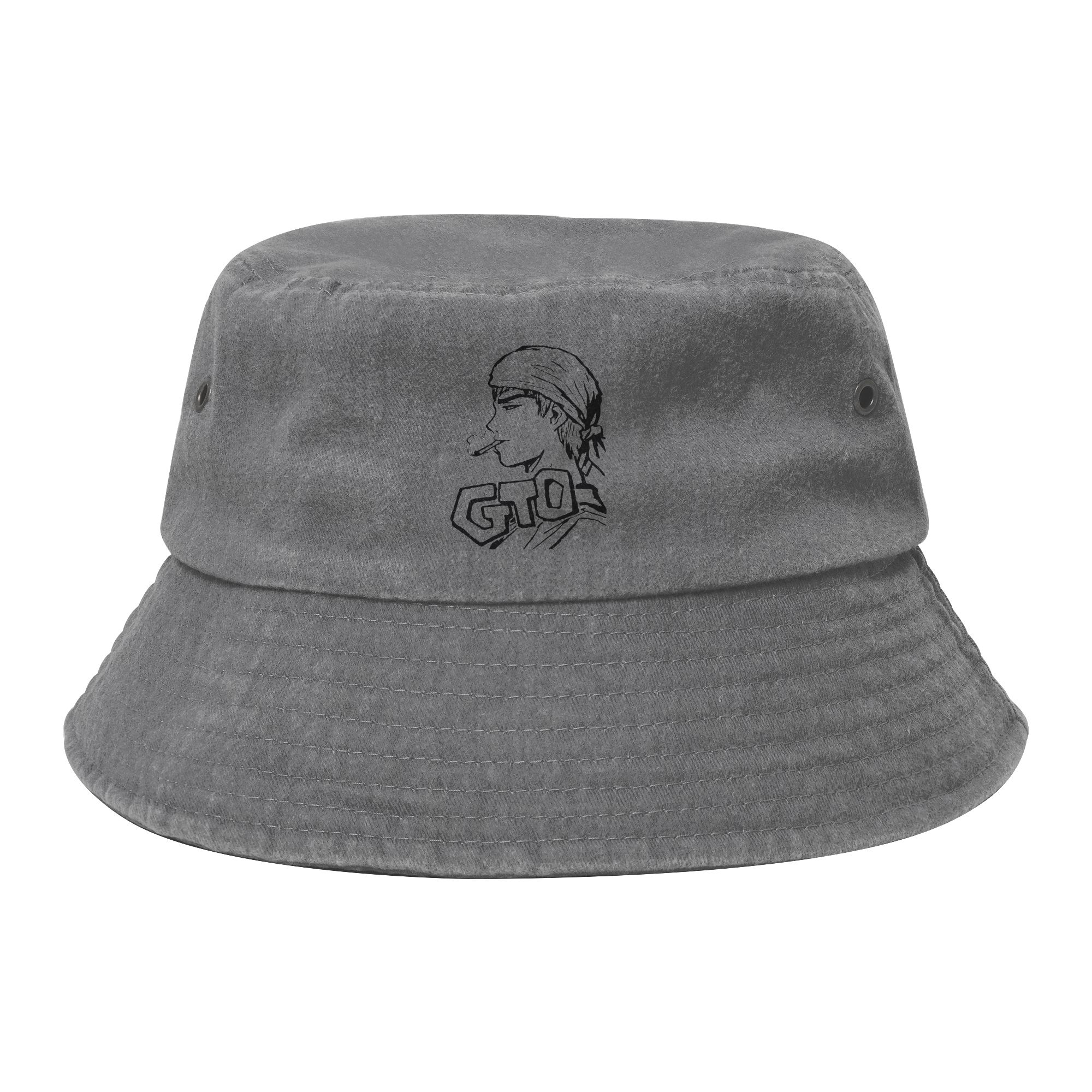 GTO Onizuka Eikichi Great Teacher Onizuka Bucket Hat for Women Vocation Floppy Hat Hip Hop for Camping Fishing Hats Panamka One Size