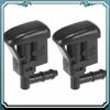 ABTU-1 Pair For -BMW 1 Series E81 E87 E88 E82 Z4 E85 E86 Windshield Washer Sprayer Nozzle Jet Front Window New 61667110852
