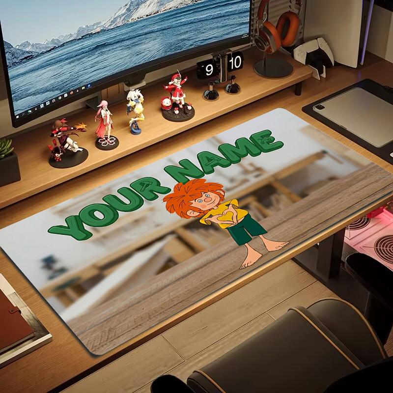 Custom Name Meister Eder Mouse Pad Large Gaming Table Cushion Non-slip Laptop Tablet Big Mousepad XXL Mat Mini PC Playmat With Lock edge_XIA
